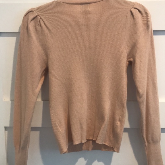 A New Day V neck puff sleeve sweater - Picture 5 of 6